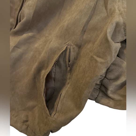 MONTAGE COLLECTION Faux Suede Jacket Sz XXL - Picture 4 of 5